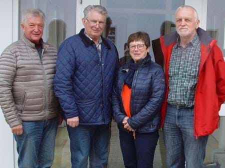 Unsere Seniorenbeiräte Hans Engl, Helmut Zepf sowie Gerlinde und Ernst Köttl